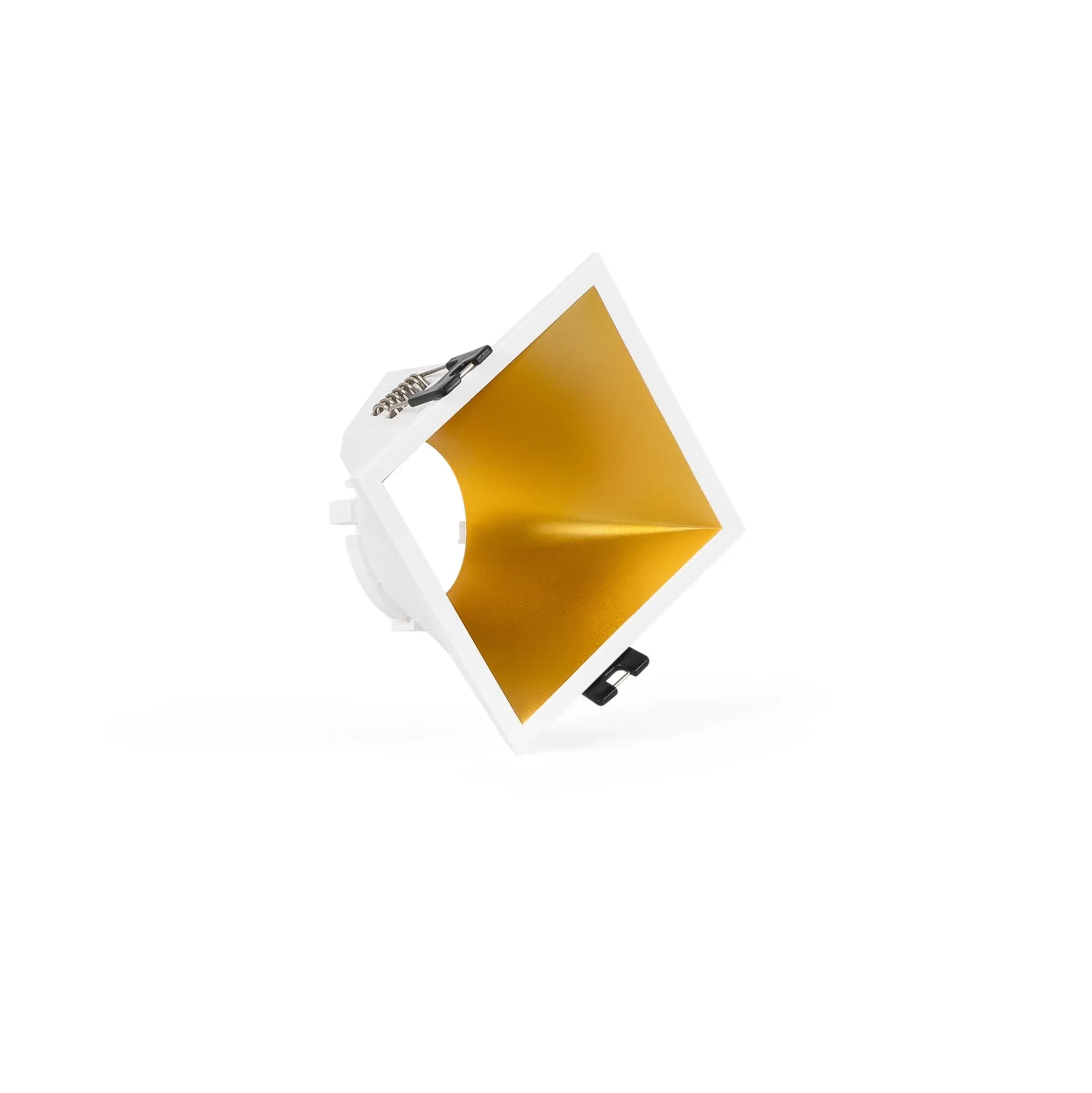 Aro downlight cuadrado asimétrico - Bajo UGR - Corte 85 x 85mm