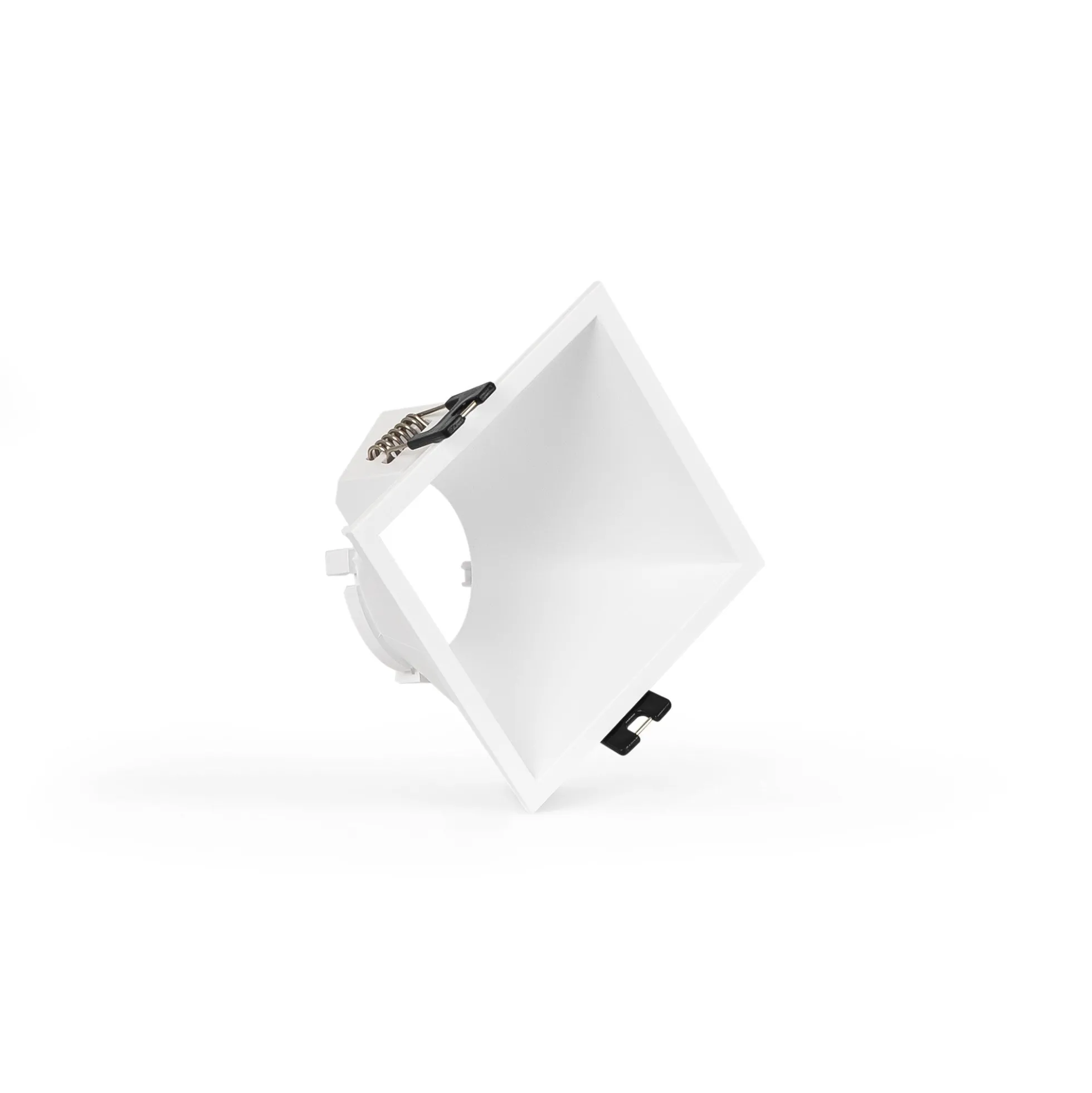 Aro downlight cuadrado asimétrico - Bajo UGR - Corte 85 x 85mm