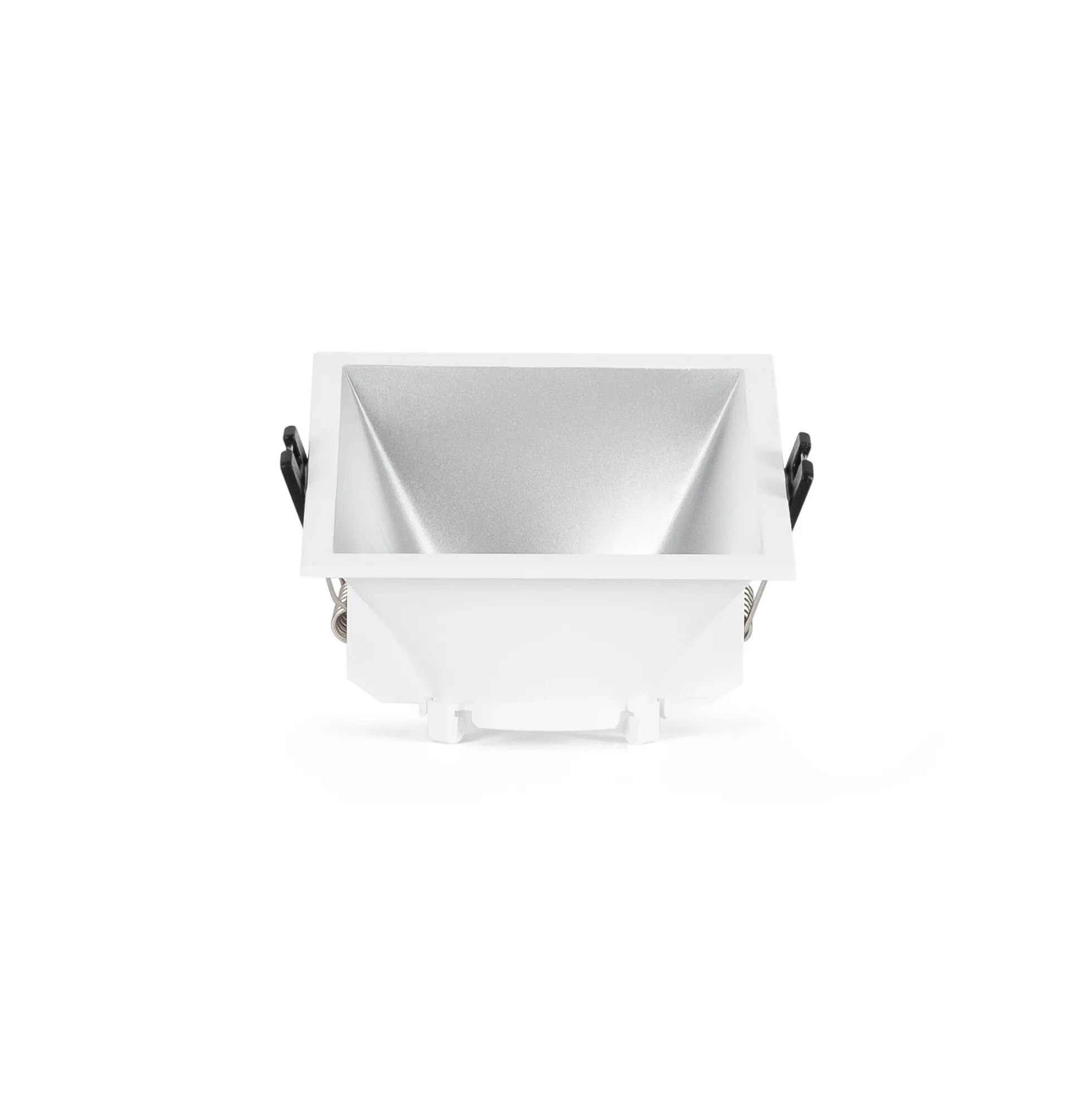 Aro downlight cuadrado asimétrico - Bajo UGR - Corte 85 x 85mm