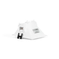 Aro downlight cuadrado asimétrico - Bajo UGR - Corte 85 x 85mm