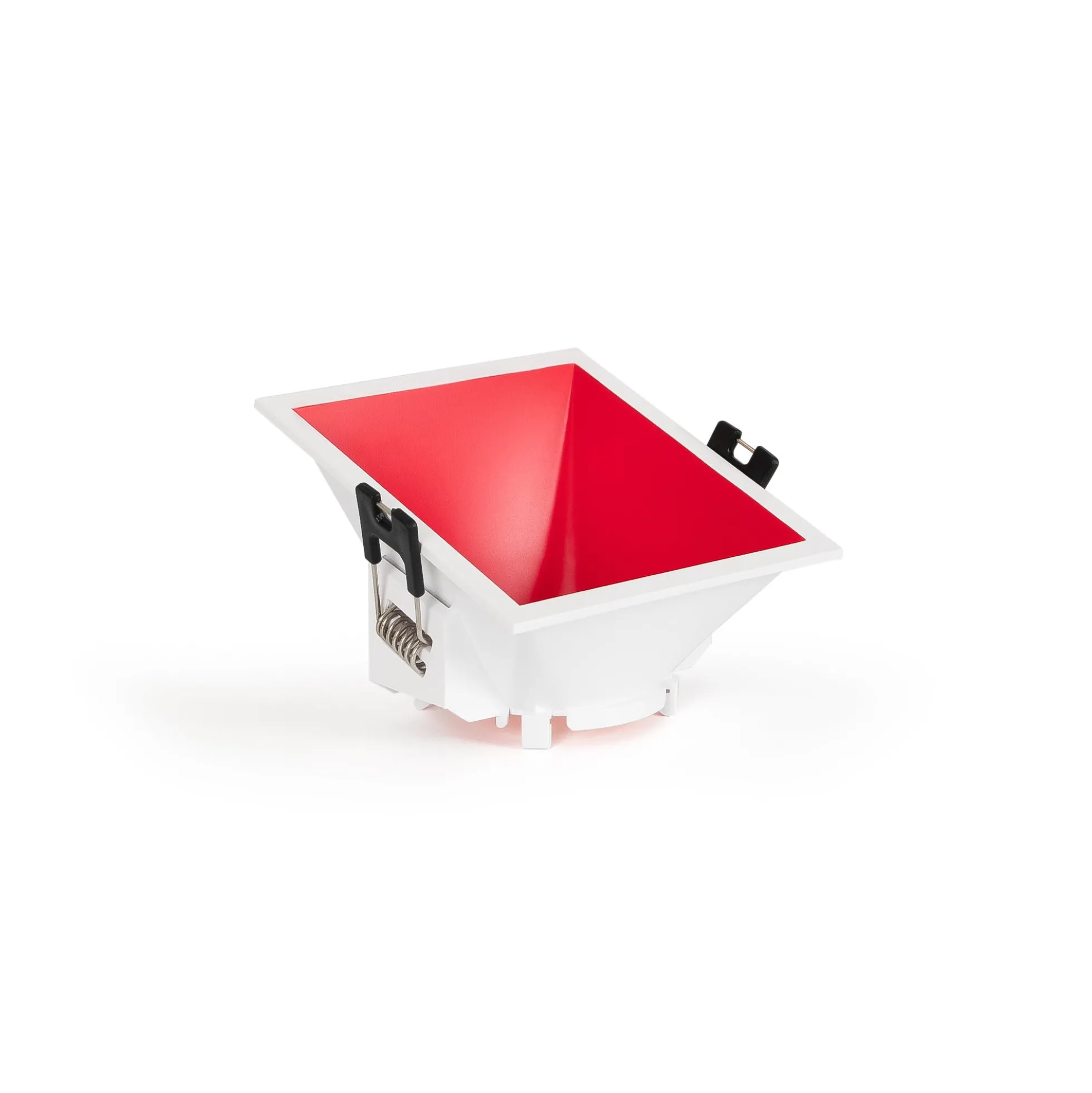 Aro downlight cuadrado asimétrico - Bajo UGR - Corte 85 x 85mm