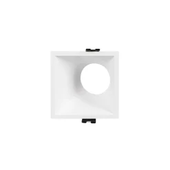 Aro downlight cuadrado asimétrico - Bajo UGR - Corte 85 x 85mm