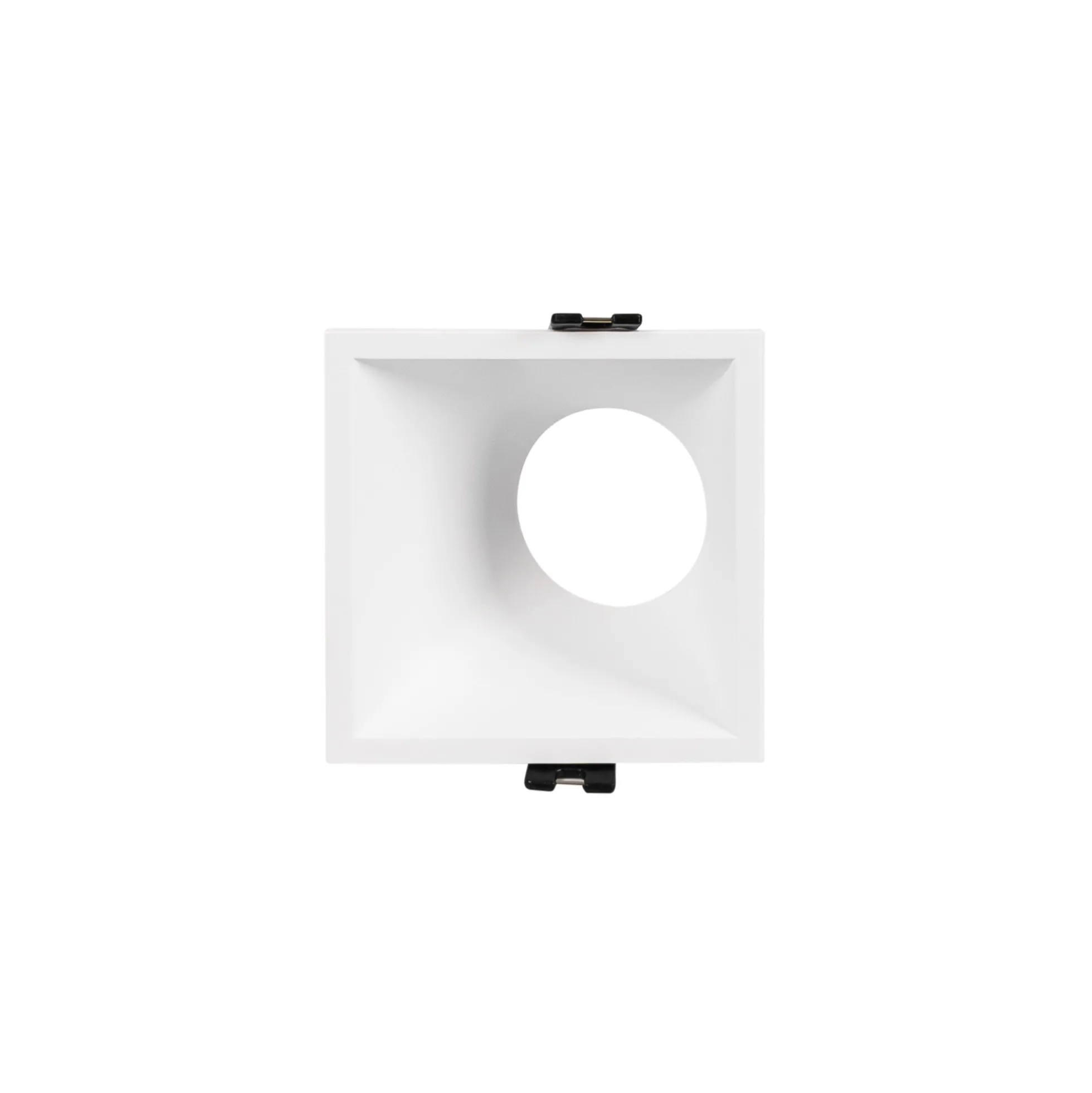 Aro downlight cuadrado asimétrico - Bajo UGR - Corte 85 x 85mm