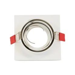 Aro downlight cuadrado basculante PREMIUM para GU10 / MR16