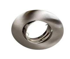 Aro downlight empotrable basculante Ø80/Ø102 blanco para GU10 / GU5.3