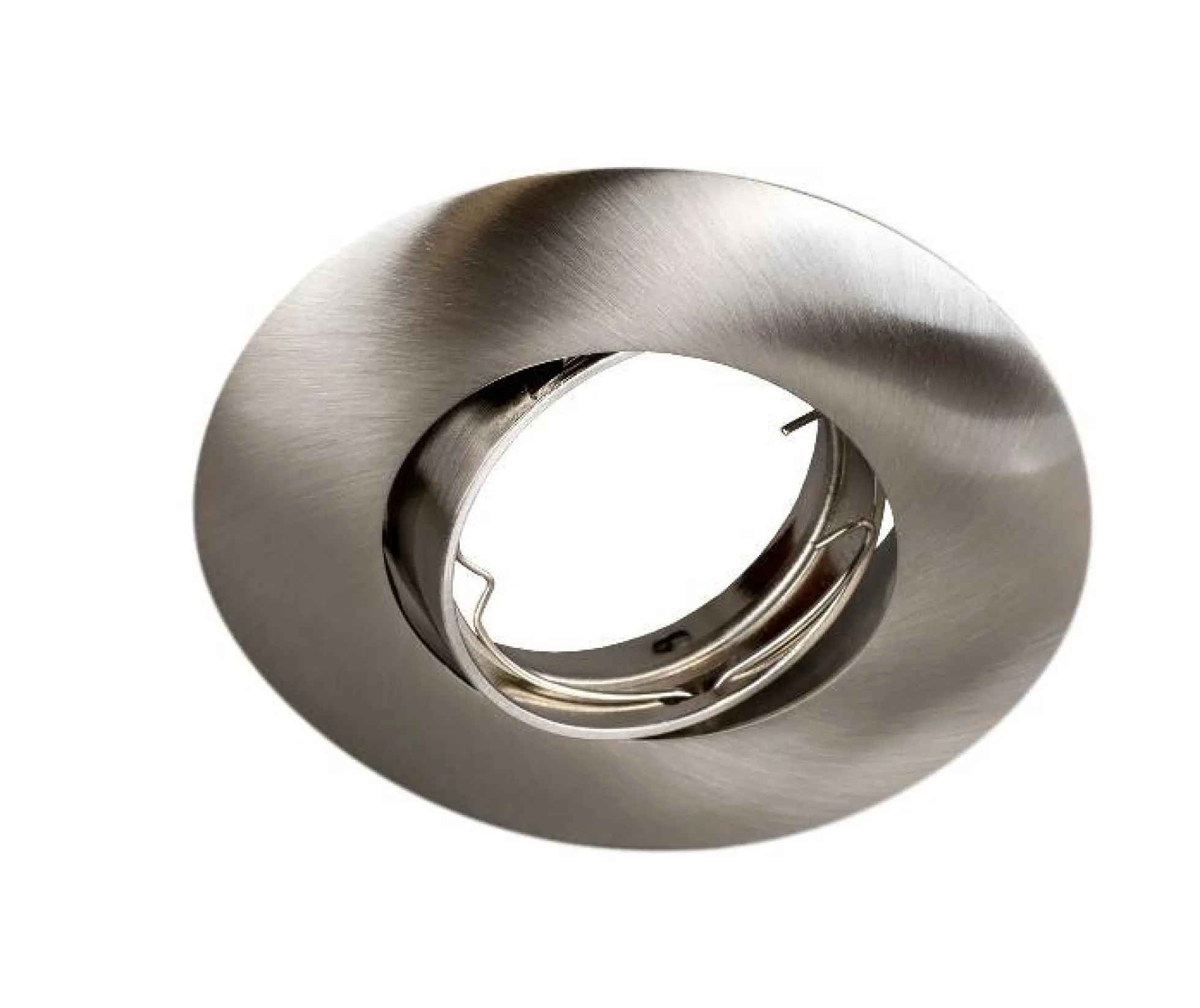 Aro downlight empotrable basculante Ø80/Ø102 blanco para GU10 / GU5.3