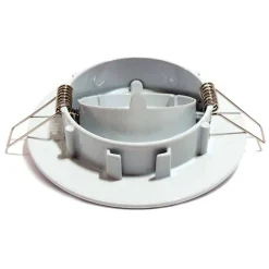 Aro downlight empotrable basculante Ø80/Ø102 blanco para GU10 / GU5.3