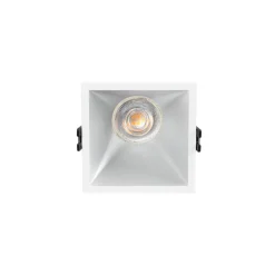 Aro downlight empotrable cuadrado - Bajo UGR - Corte 85 x 85mm