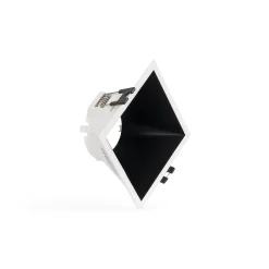 Aro downlight empotrable cuadrado - Bajo UGR - Corte 85 x 85mm
