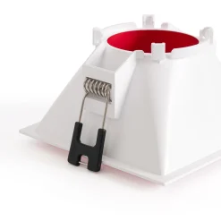 Aro downlight empotrable cuadrado - Bajo UGR - Corte 85 x 85mm