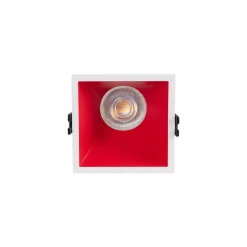Aro downlight empotrable cuadrado - Bajo UGR - Corte 85 x 85mm