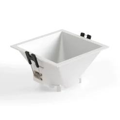 Aro downlight empotrable cuadrado - Bajo UGR - Corte 85 x 85mm