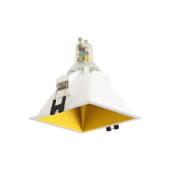 Aro downlight empotrable cuadrado - Bajo UGR - Corte 85 x 85mm