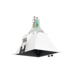 Aro downlight empotrable cuadrado - Bajo UGR - Corte 85 x 85mm