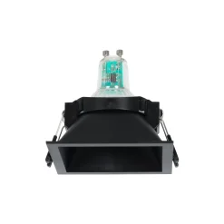 Aro downlight empotrable cuadrado - Bajo UGR - Corte 75 x 75mm