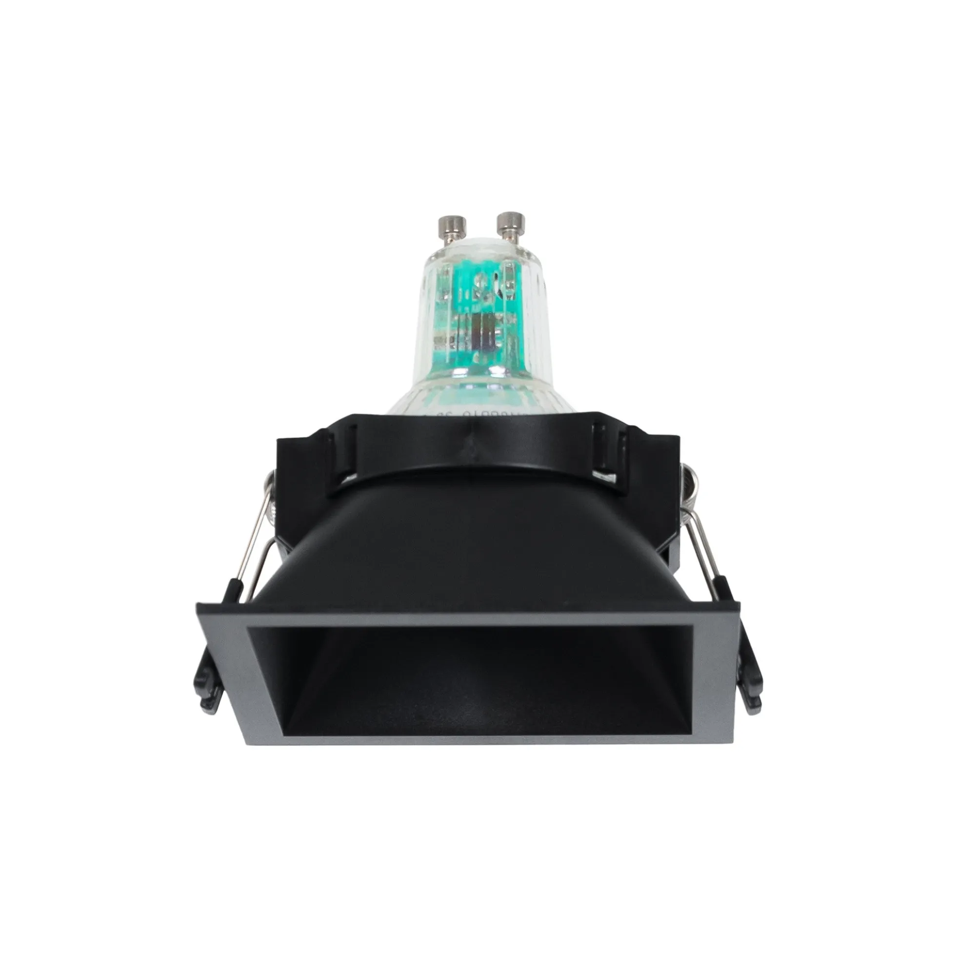 Aro downlight empotrable cuadrado - Bajo UGR - Corte 75 x 75mm
