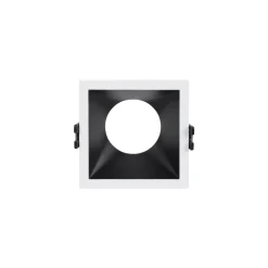 Aro downlight empotrable cuadrado - Bajo UGR - Corte 75 x 75mm