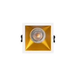 Aro downlight empotrable cuadrado - Bajo UGR - Corte 75 x 75mm
