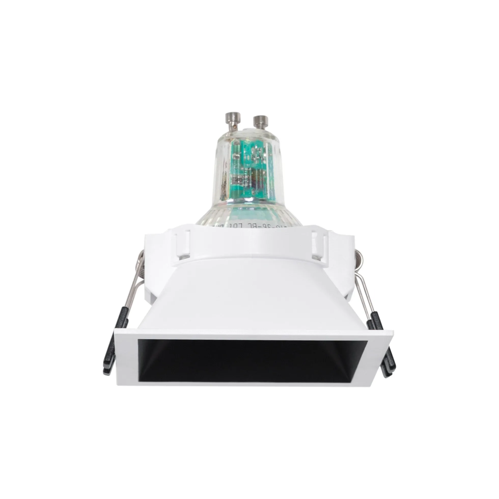 Aro downlight empotrable cuadrado - Bajo UGR - Corte 75 x 75mm