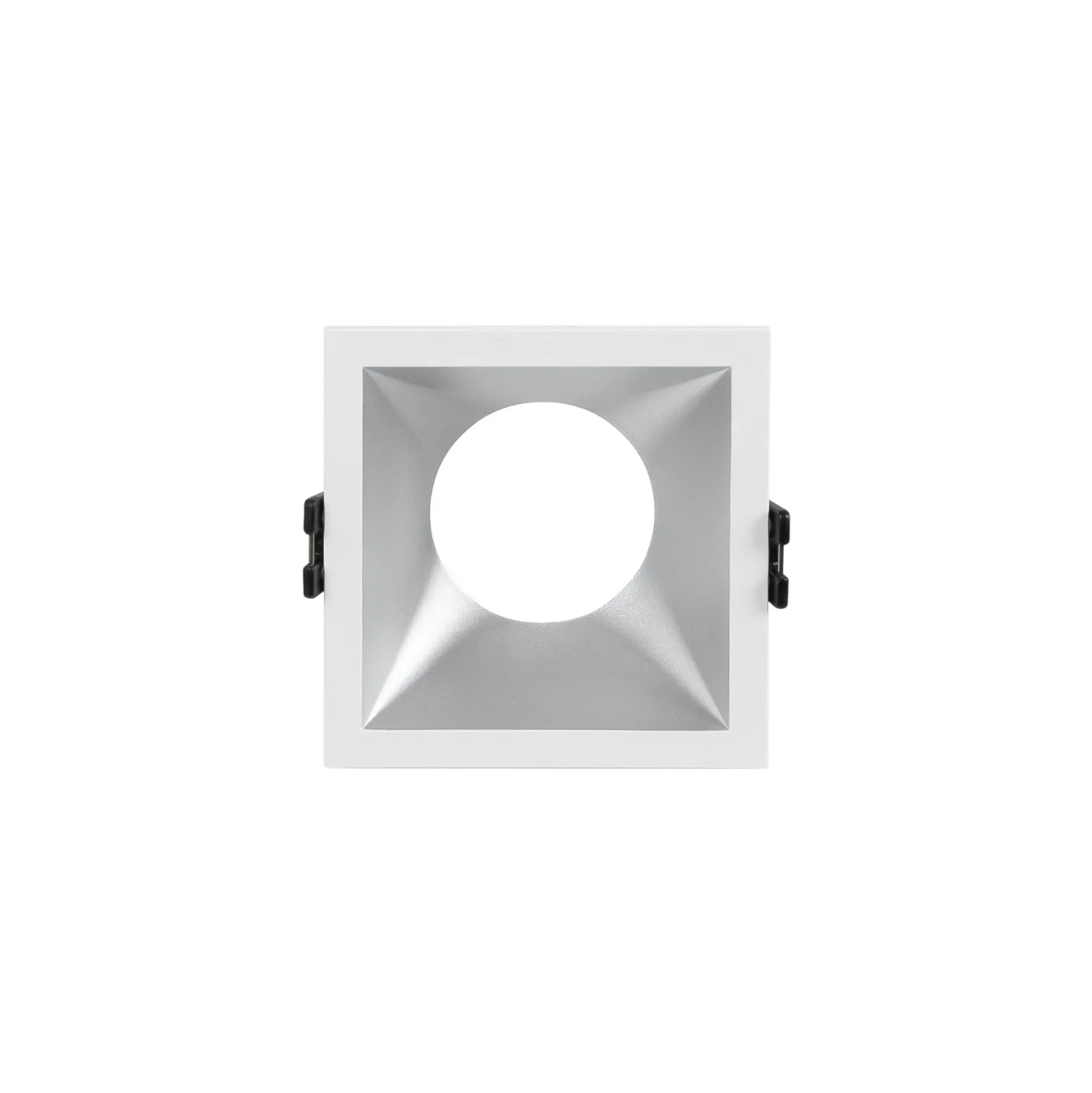 Aro downlight empotrable cuadrado - Bajo UGR - Corte 75 x 75mm