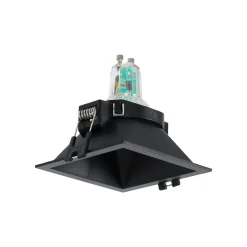 Aro downlight empotrable cuadrado - Bajo UGR - Corte 75 x 75mm