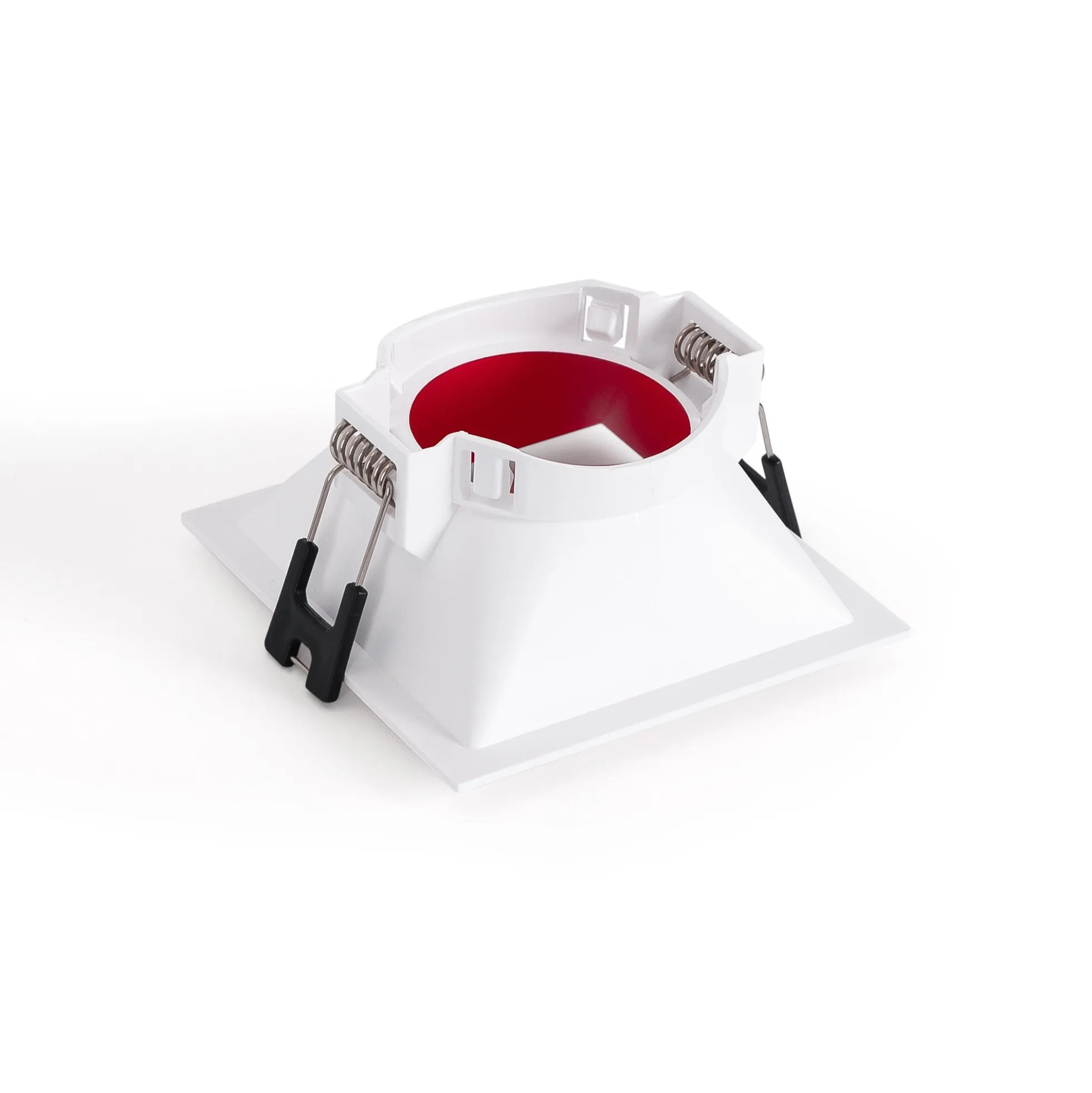 Aro downlight empotrable cuadrado - Bajo UGR - Corte 75 x 75mm