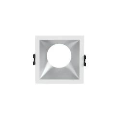 Aro downlight empotrable cuadrado - Bajo UGR - Corte 75 x 75mm