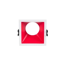 Aro downlight empotrable cuadrado - Bajo UGR - Corte 75 x 75mm