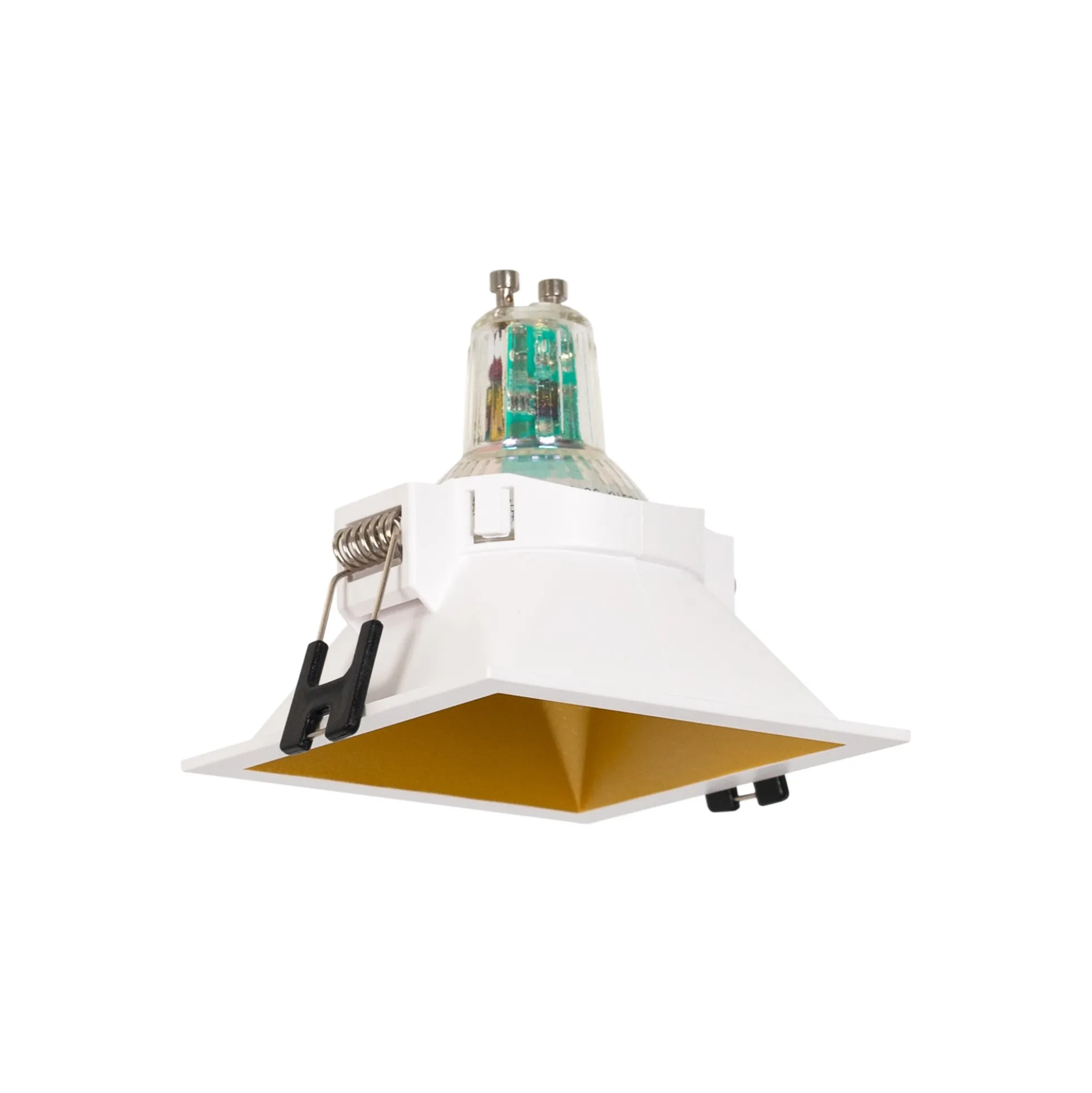 Aro downlight empotrable cuadrado - Bajo UGR - Corte 75 x 75mm