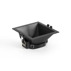 Aro downlight empotrable cuadrado - Bajo UGR - Corte 75 x 75mm