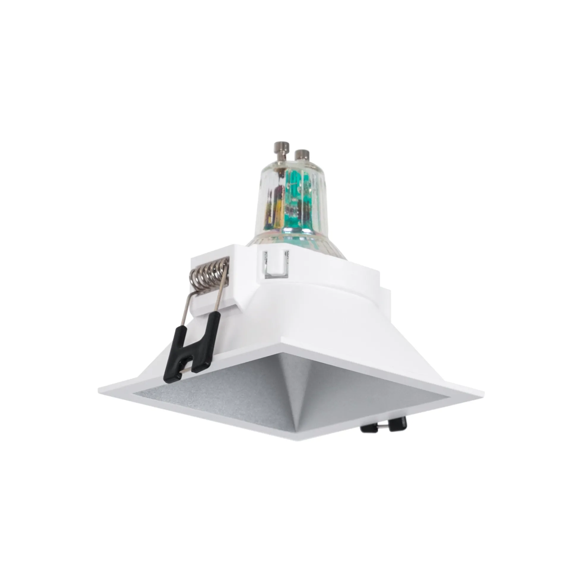 Aro downlight empotrable cuadrado - Bajo UGR - Corte 75 x 75mm