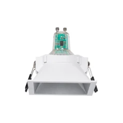 Aro downlight empotrable cuadrado - Bajo UGR - Corte 75 x 75mm