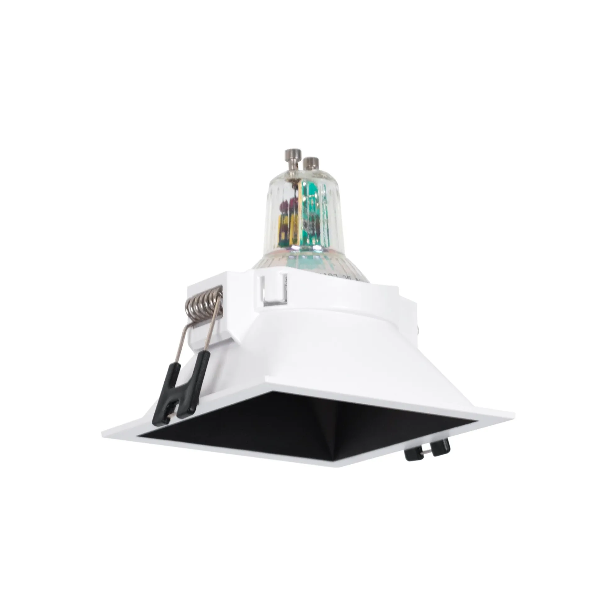 Aro downlight empotrable cuadrado - Bajo UGR - Corte 75 x 75mm