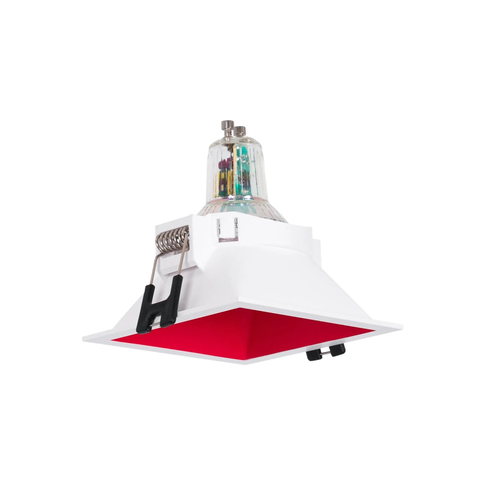 Aro downlight empotrable cuadrado - Bajo UGR - Corte 75 x 75mm