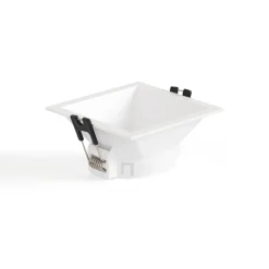 Aro downlight empotrable cuadrado - Bajo UGR - Corte 75 x 75mm
