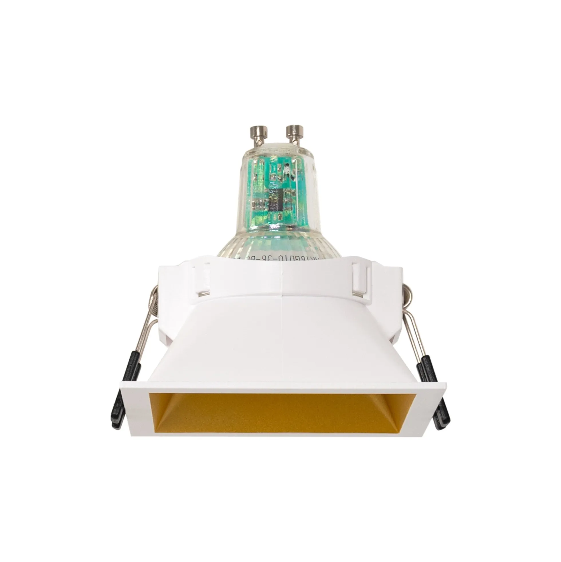 Aro downlight empotrable cuadrado - Bajo UGR - Corte 75 x 75mm