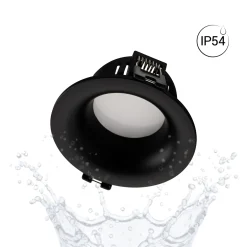 Aro downlight empotrable para bombilla GU10 / MR16 - Ø86mm - Corte Ø70-75mm
