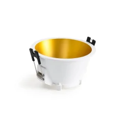 Aro downlight empotrable redondo - Bajo UGR - Corte Ø85mm