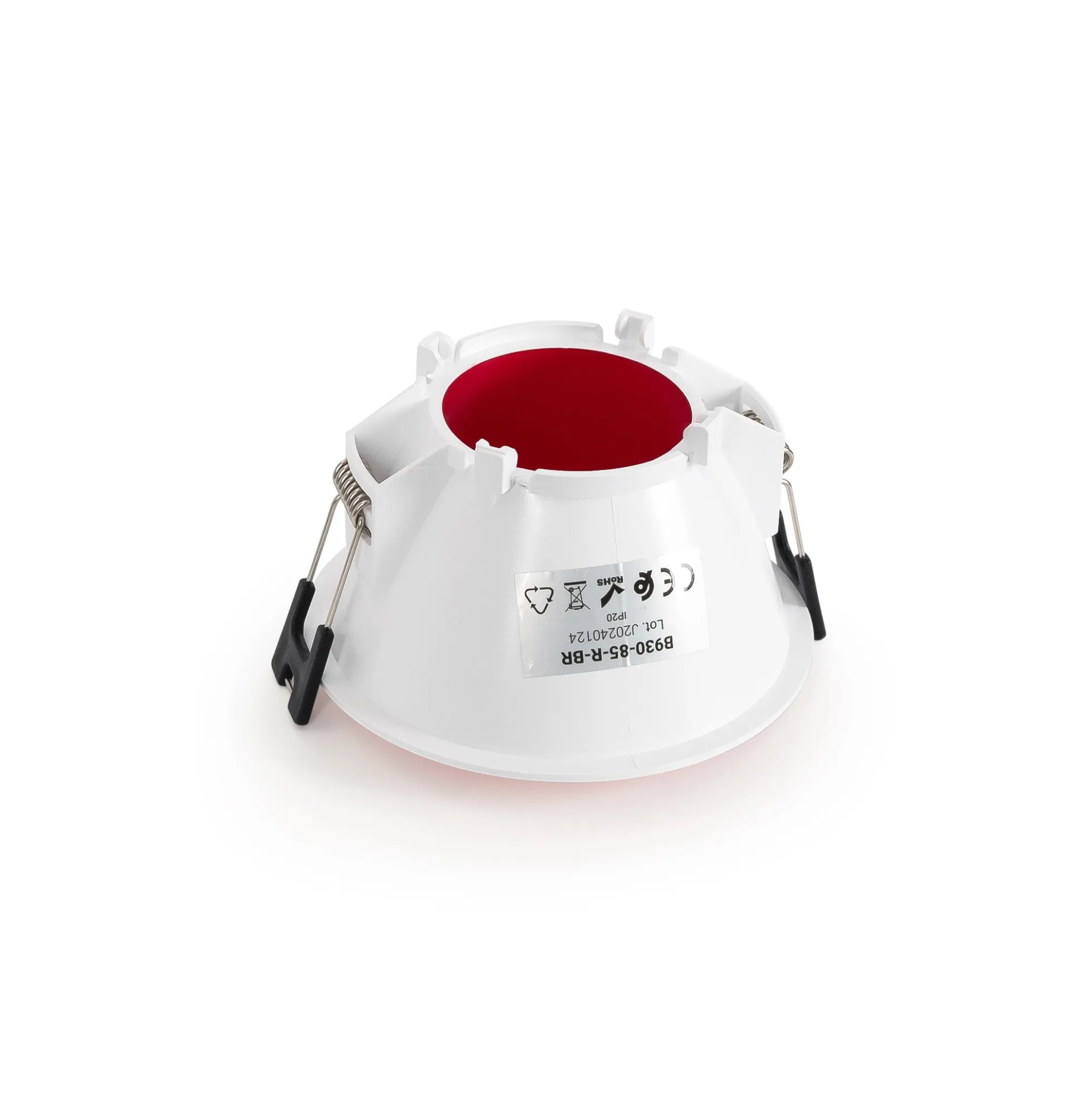 Aro downlight empotrable redondo - Bajo UGR - Corte Ø85mm