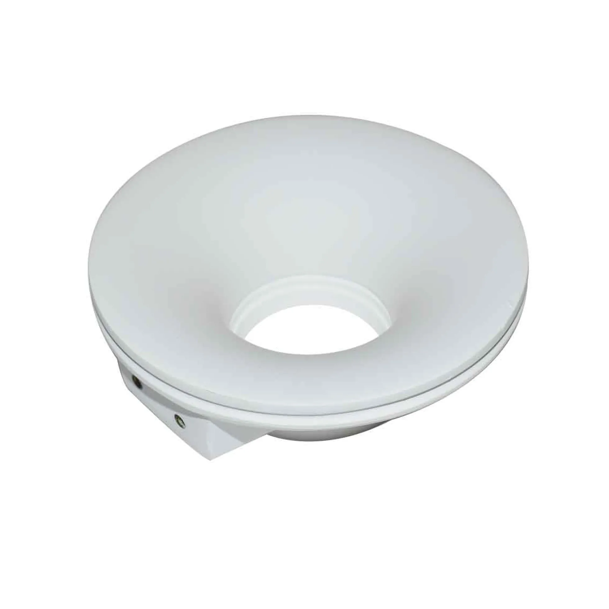 Aro downlight empotrable redondo de Escayola GU10 trimless