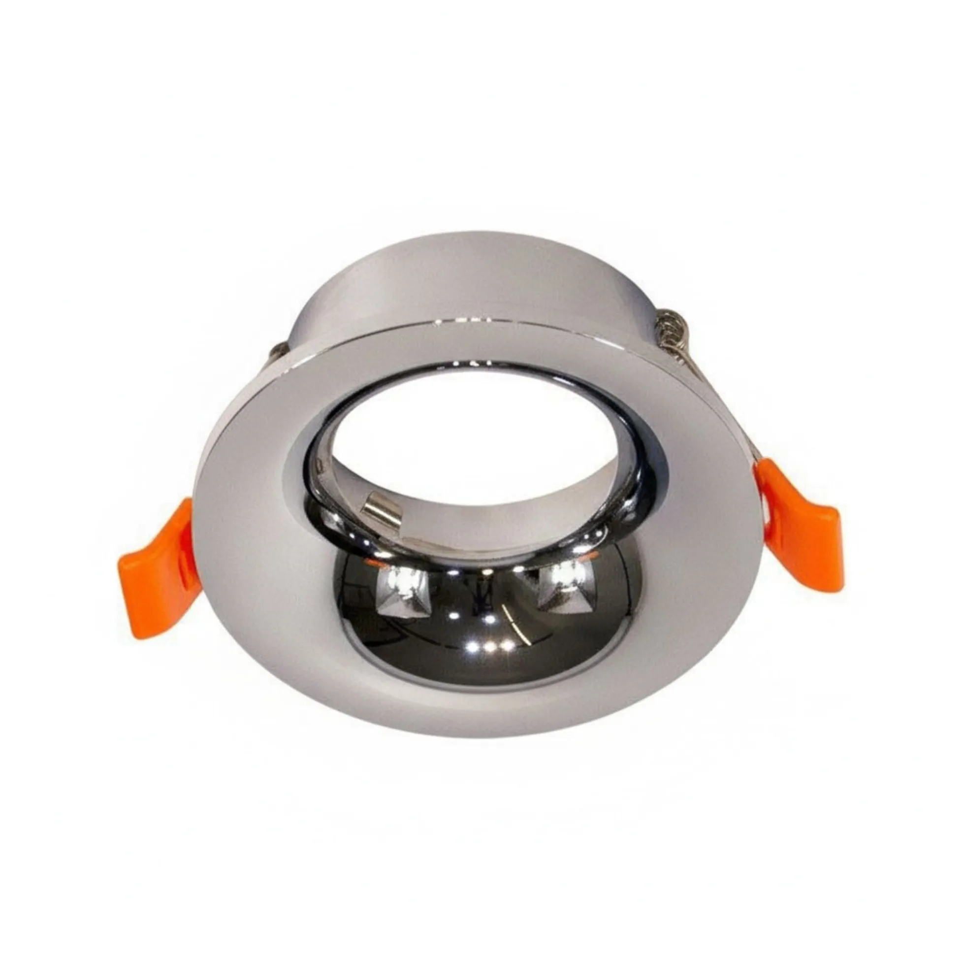 Aro downlight empotrable redondo - GU10 / MR16 - Corte Ø65mm