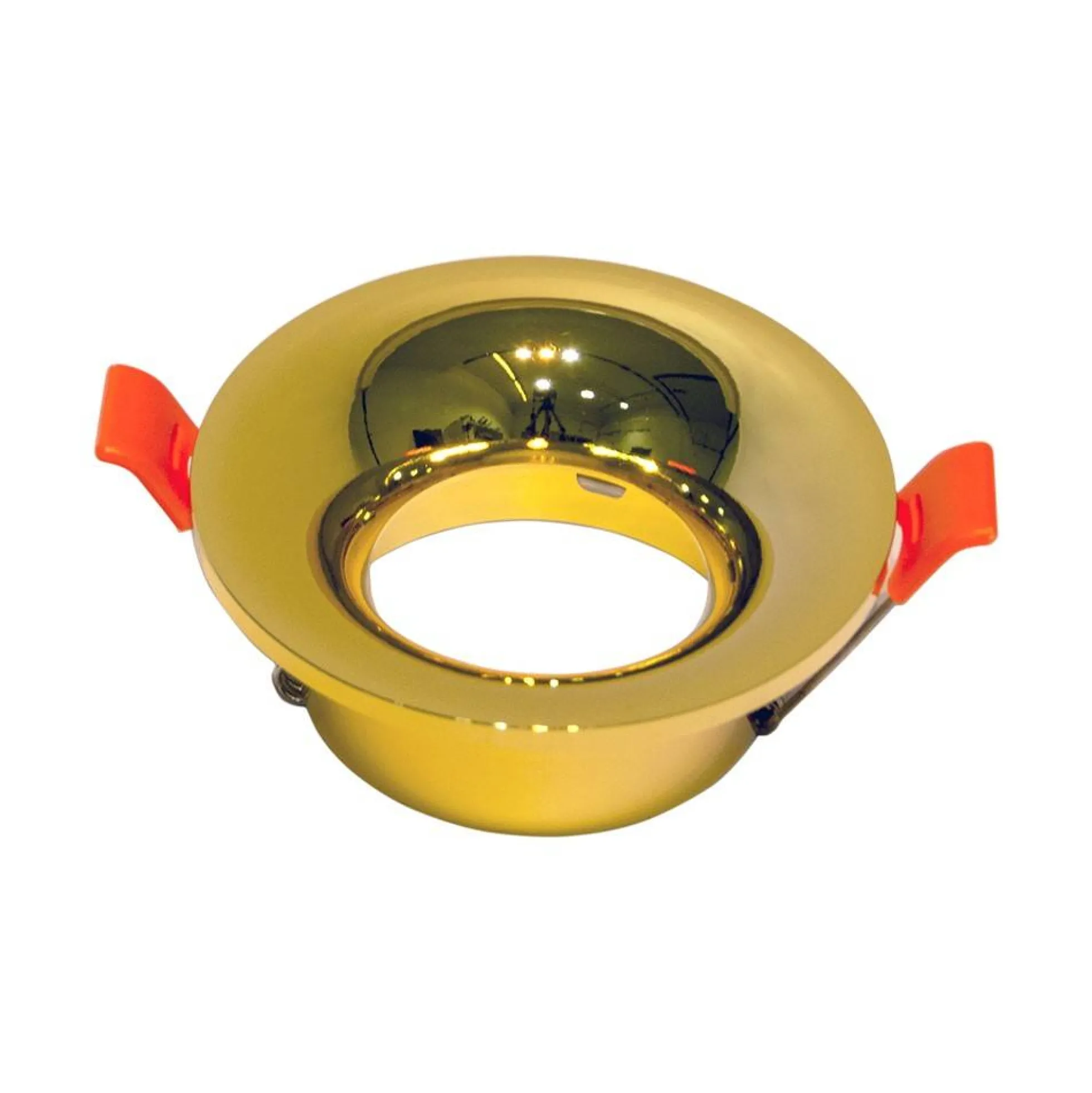 Aro downlight empotrable redondo - GU10 / MR16 - Corte Ø65mm