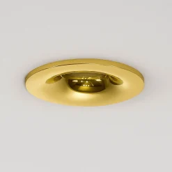 Aro downlight empotrable redondo - GU10 / MR16 - Corte Ø65mm