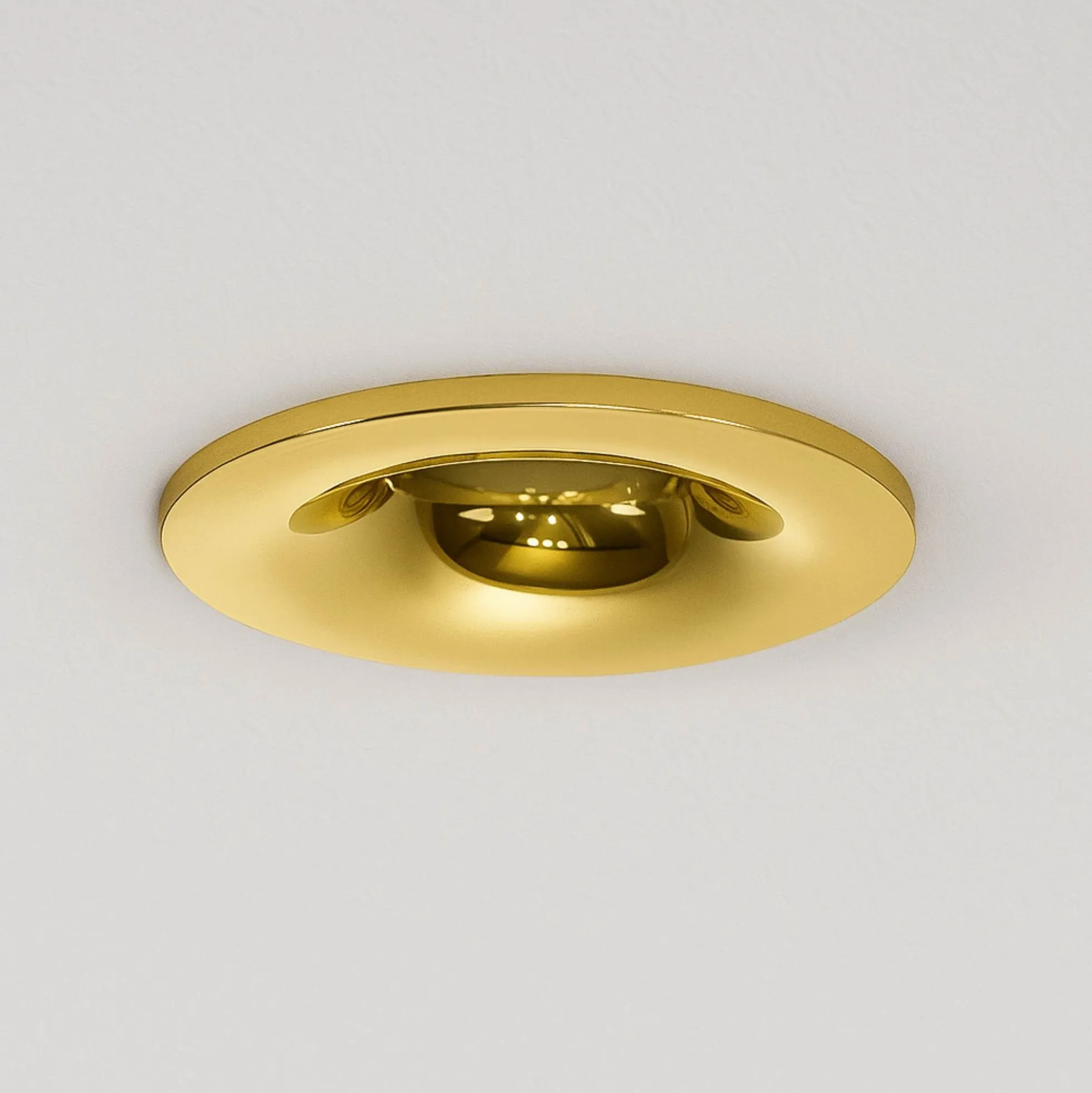 Aro downlight empotrable redondo - GU10 / MR16 - Corte Ø65mm