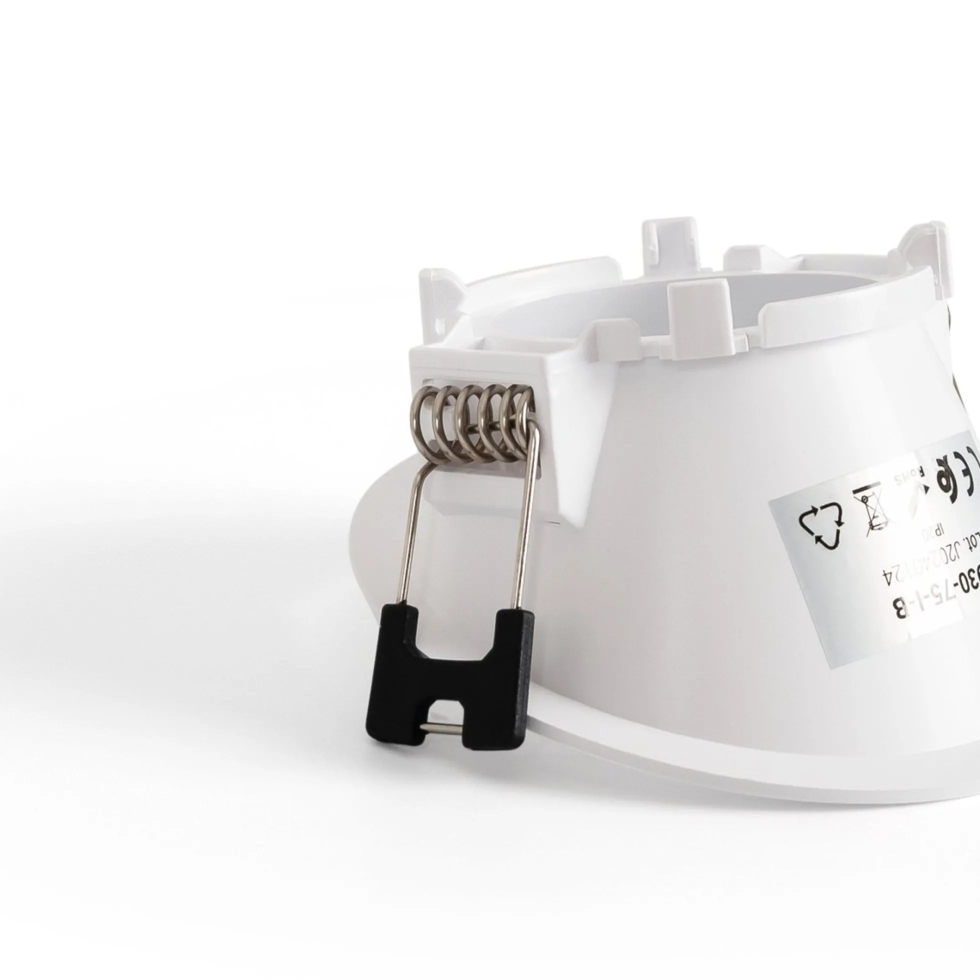 Aro downlight redondo asimétrico - Bajo UGR - Corte Ø75mm