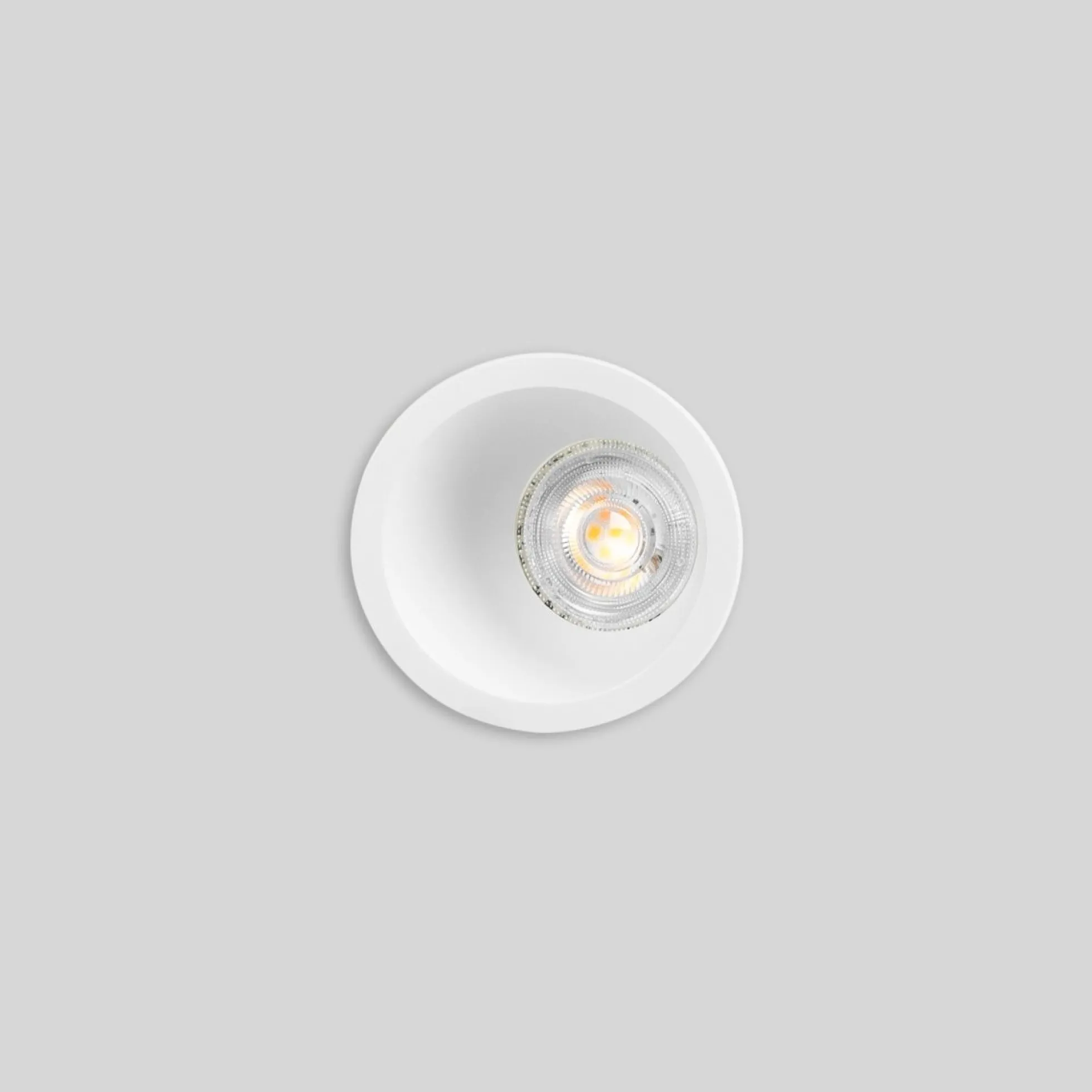 Aro downlight redondo asimétrico - Bajo UGR - Corte Ø75mm