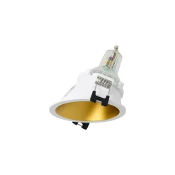 Aro downlight redondo asimétrico - Bajo UGR - Corte Ø75mm