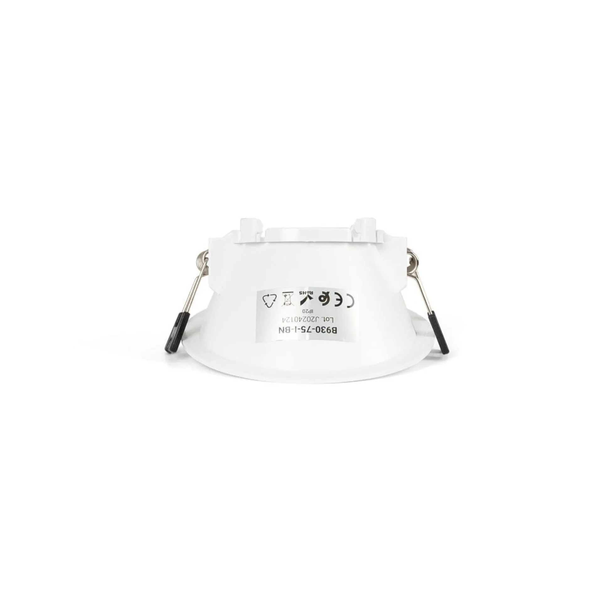 Aro downlight redondo asimétrico - Bajo UGR - Corte Ø75mm