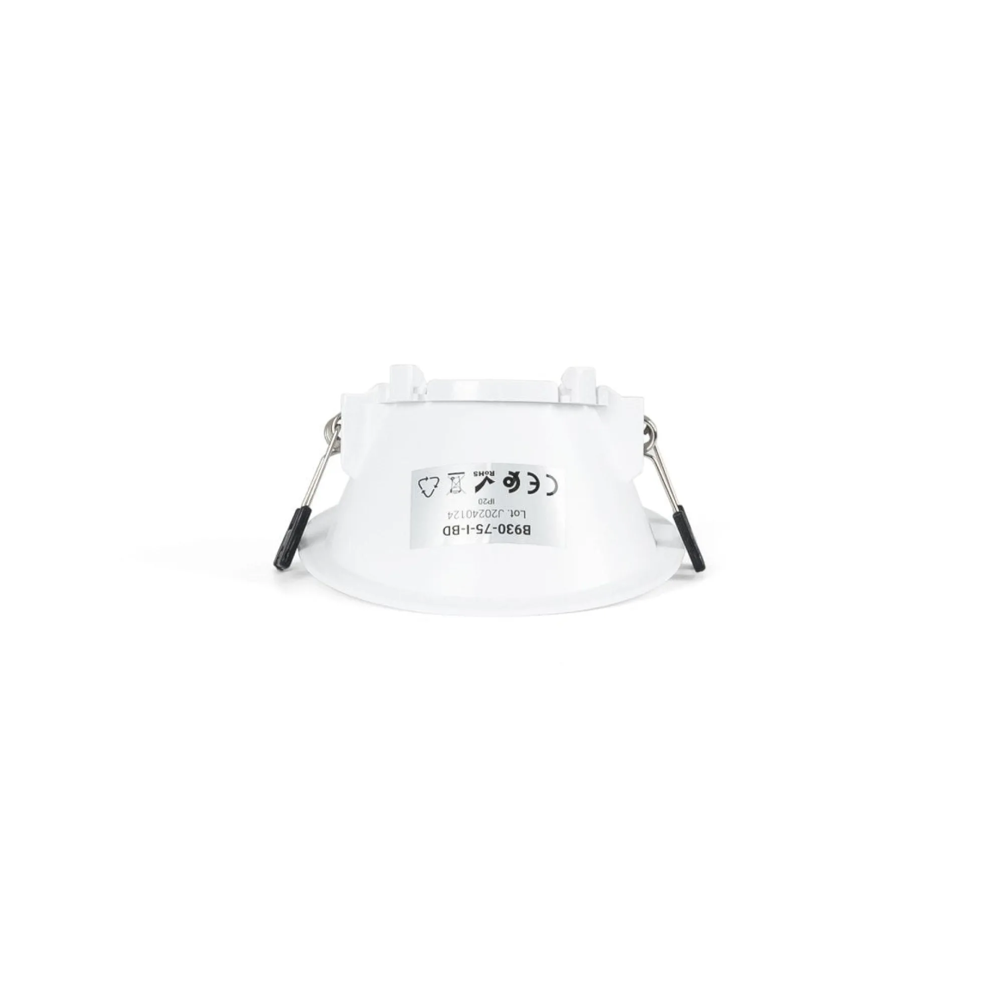 Aro downlight redondo asimétrico - Bajo UGR - Corte Ø75mm