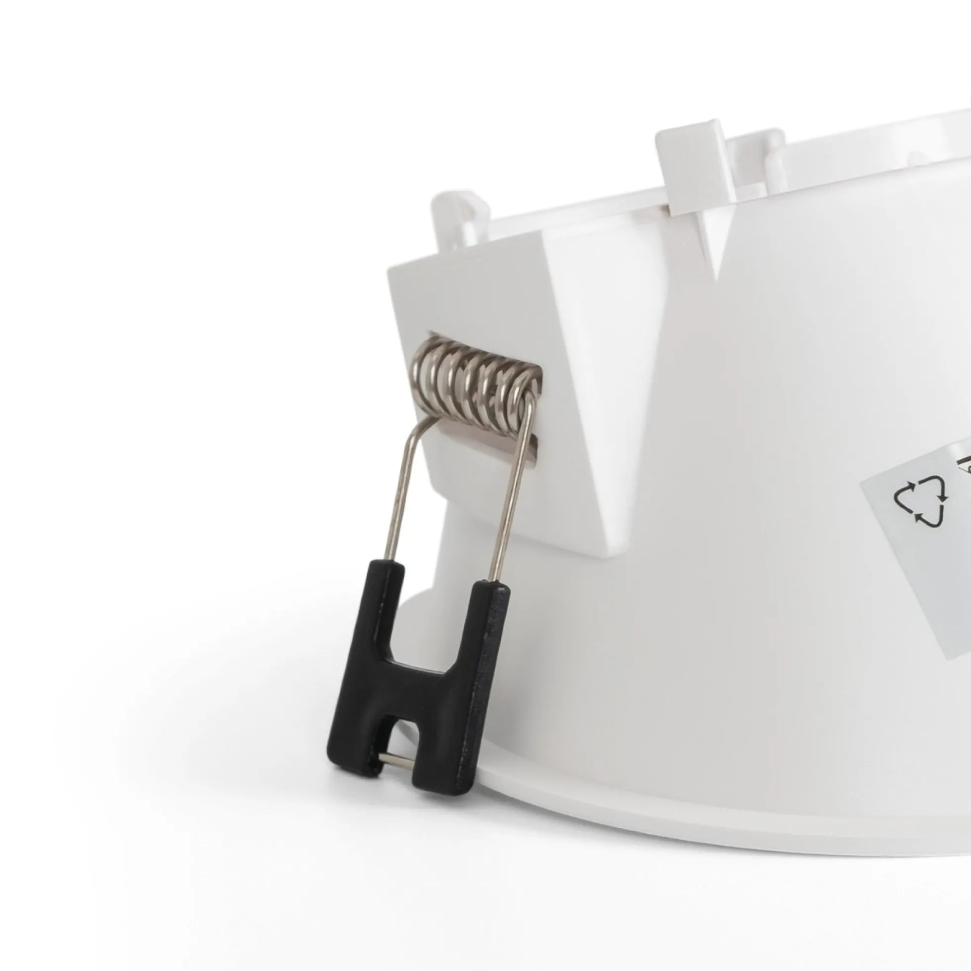 Aro downlight redondo asimétrico - Bajo UGR - Corte Ø85mm